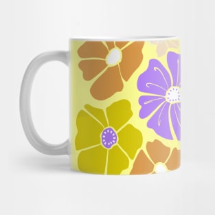 Stretchy Lilac Poppies Mug